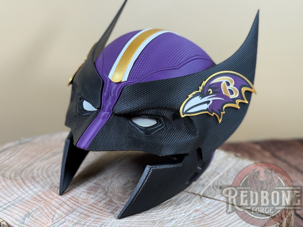 Baltimore-Inspired Purple & Black Mutant Cowl