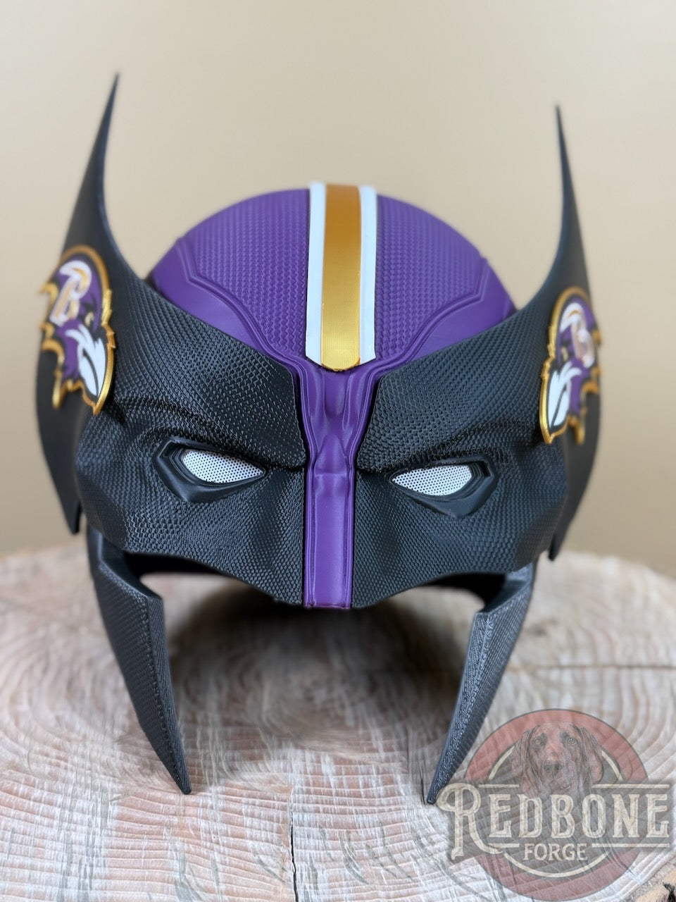 Baltimore-Inspired Purple & Black Mutant Cowl