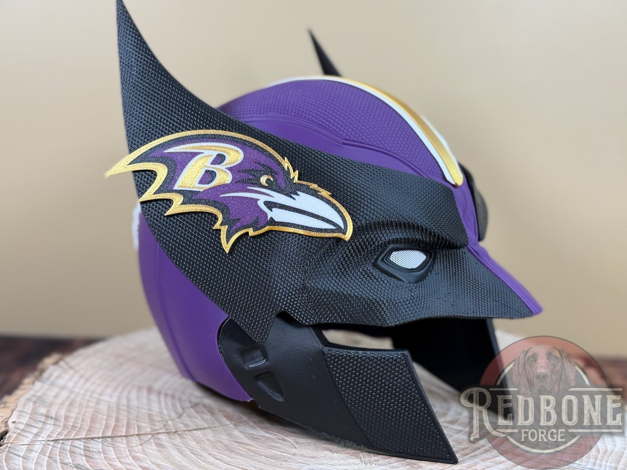 Baltimore-Inspired Purple & Black Mutant Cowl