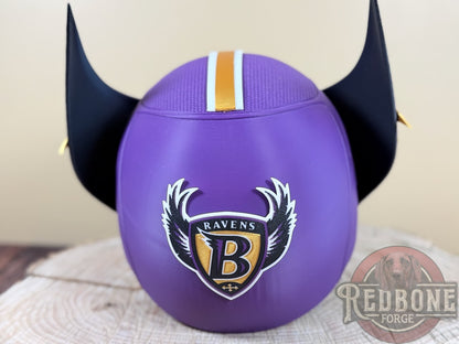 Baltimore-Inspired Purple & Black Mutant Cowl