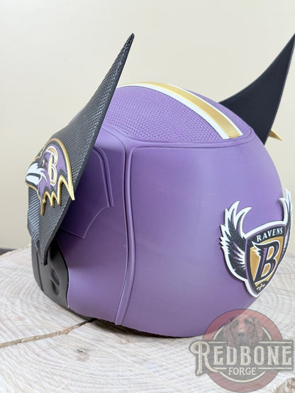 Baltimore-Inspired Purple & Black Mutant Cowl