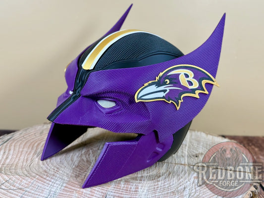 Baltimore-Inspired Black & Purple Mutant Cowl