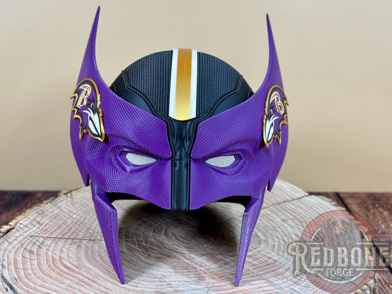Baltimore-Inspired Black & Purple Mutant Cowl