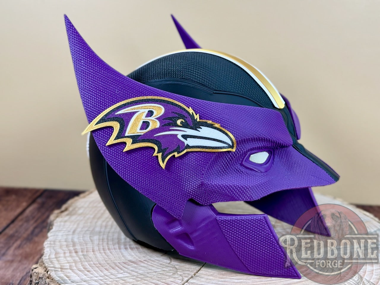 Baltimore-Inspired Black & Purple Mutant Cowl