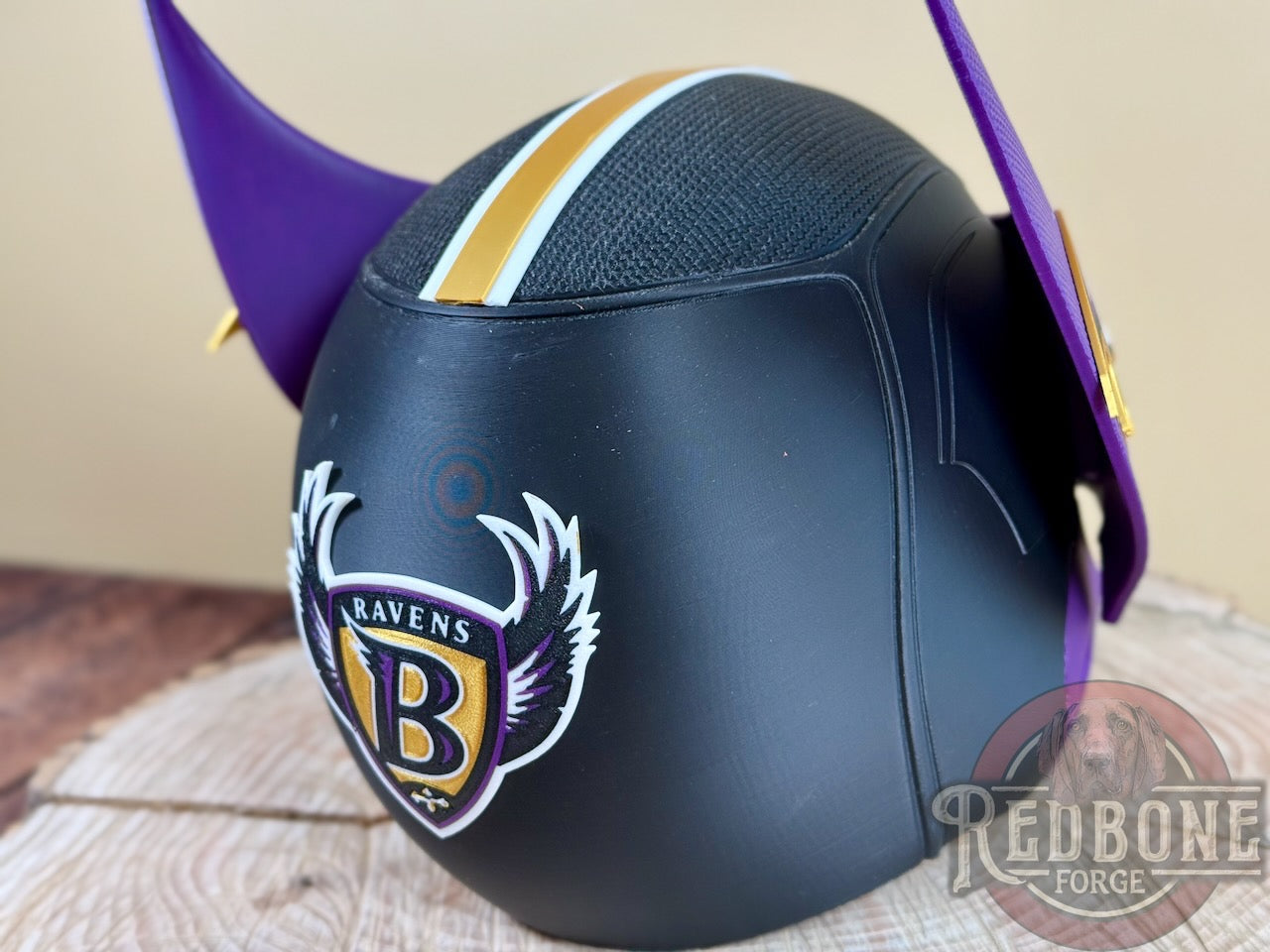 Baltimore-Inspired Black & Purple Mutant Cowl