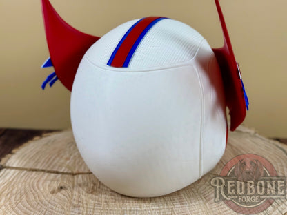 Buffalo-Inspired Red, White, & Blue Mutant Cowl