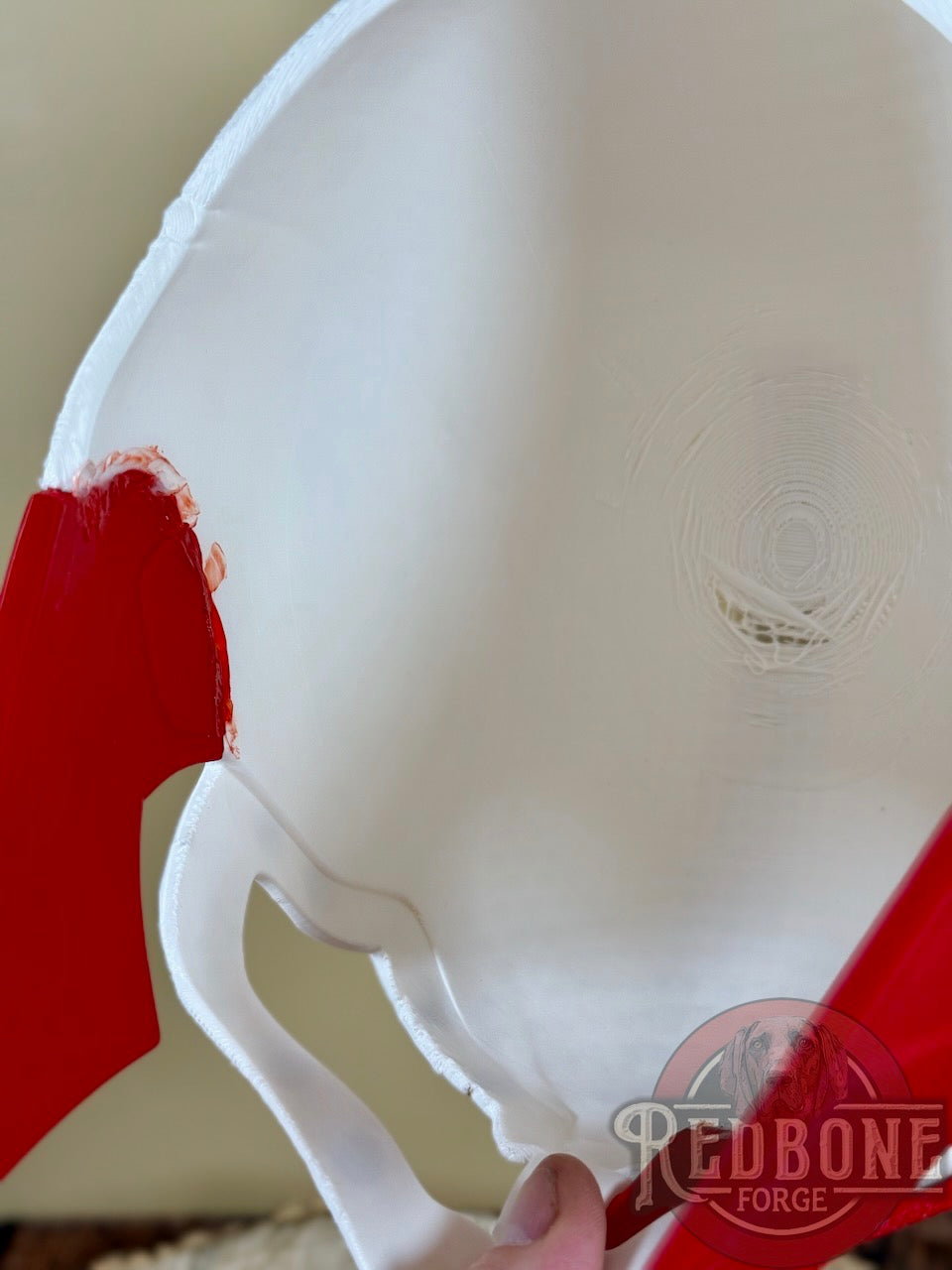 Buffalo-Inspired Red, White, & Blue Mutant Cowl