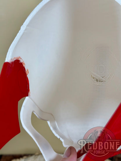 Buffalo-Inspired Red, White, & Blue Mutant Cowl