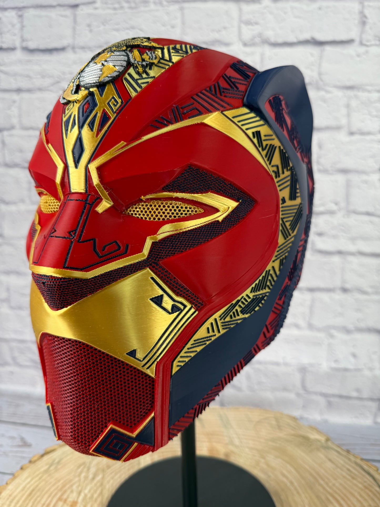 USMC Inspired Marines Tribal Cat Warrior Helmet