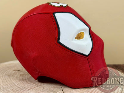 Kansas City Chiefs Deadpool Red & White 3D Printed Helmet