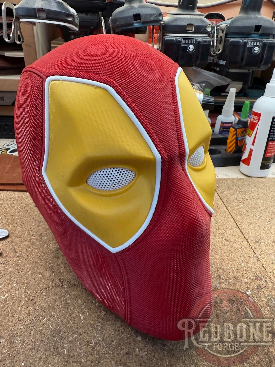 Custom Themed Masked Mercenary Mask 3D Printed Helmet