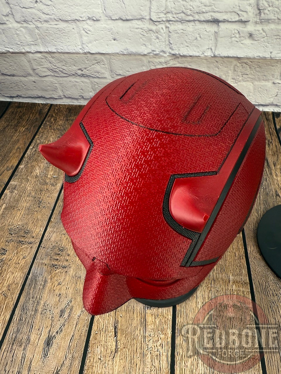 Red or Maroon Blind Devil Helmet