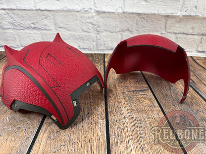 Red or Maroon Blind Devil Helmet