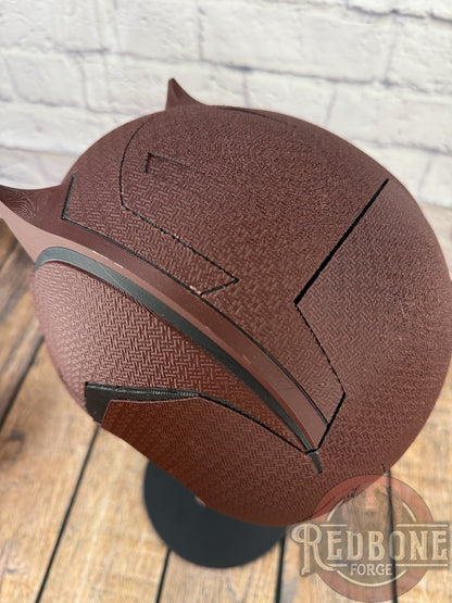 Red or Maroon Blind Devil Helmet