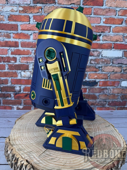Notre Dame Inspired R2 Fighting Irish Astromech Droid