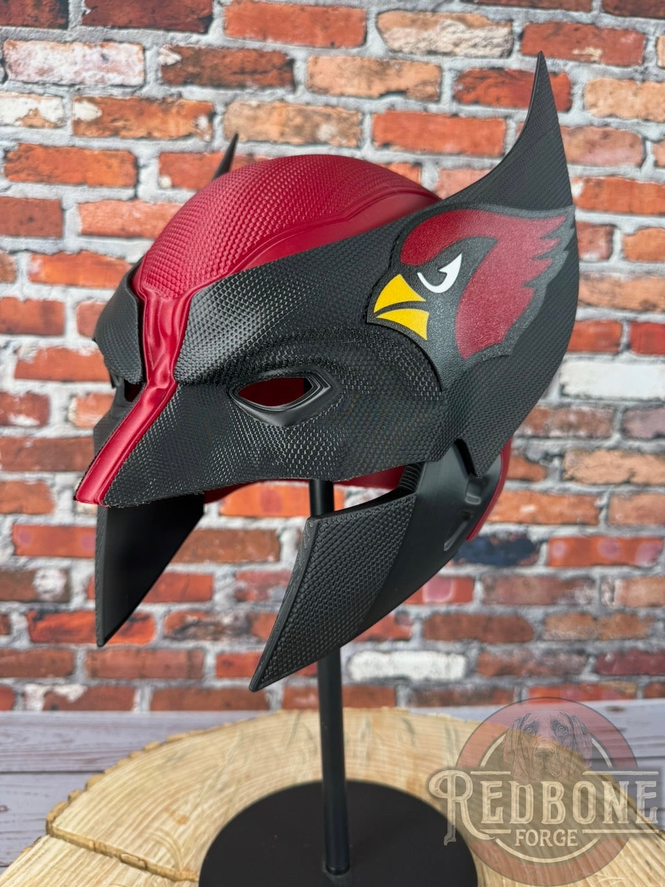 Arizona-Inspired Garnet & Black Mutant Cowl