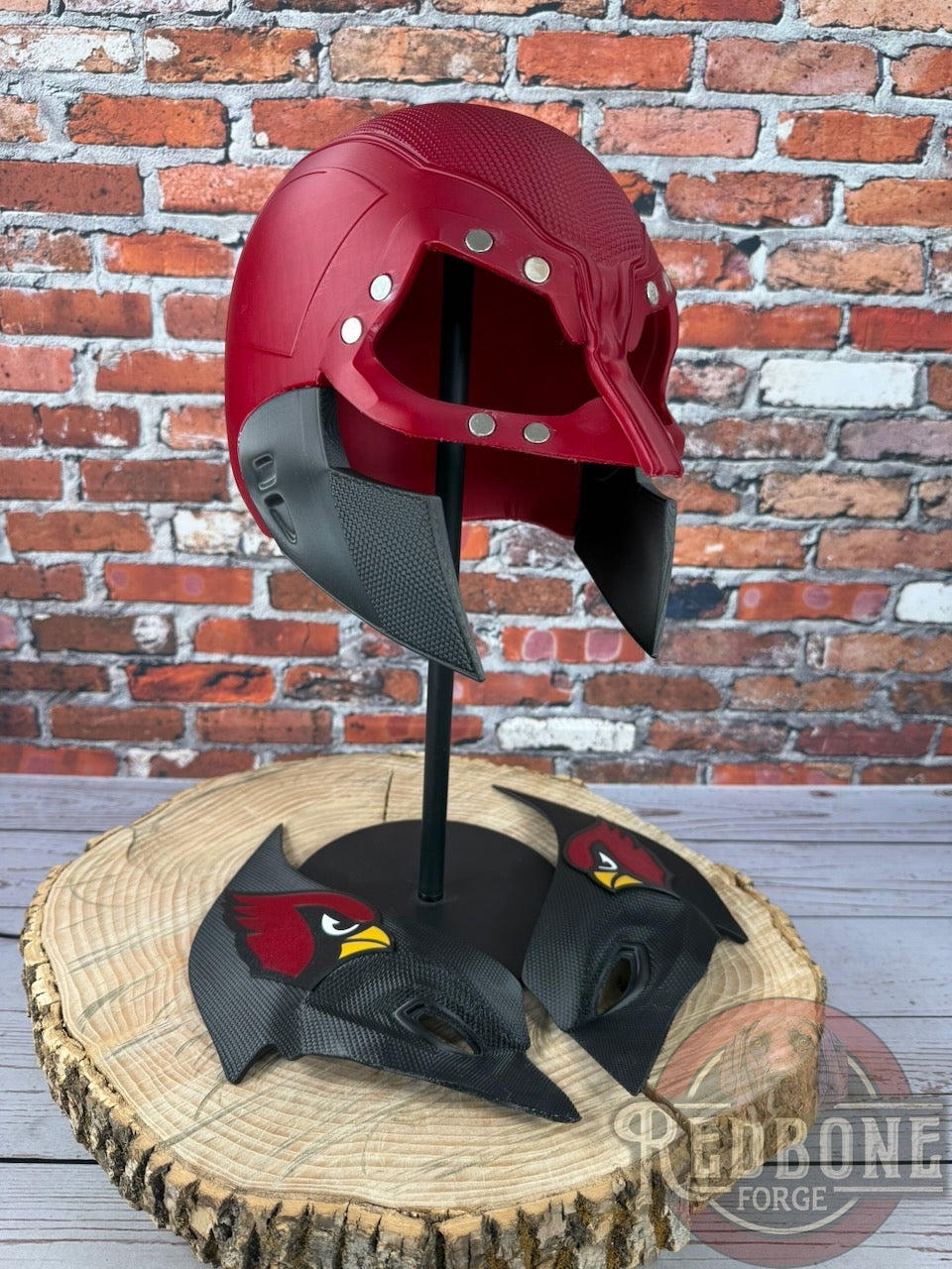 Arizona-Inspired Garnet & Black Mutant Cowl