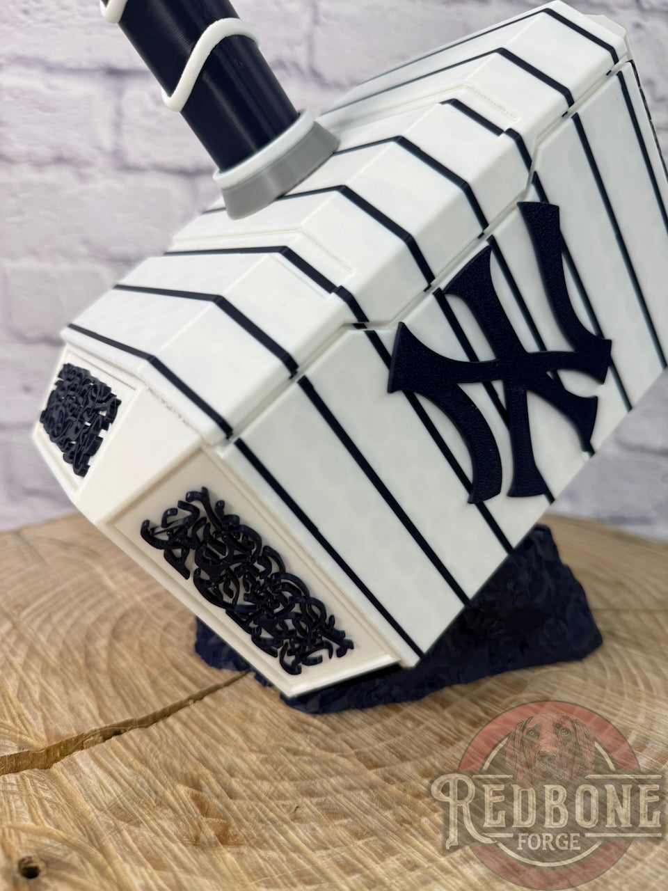 NY -Inspired Yankees Mjolnir Thor Hammer