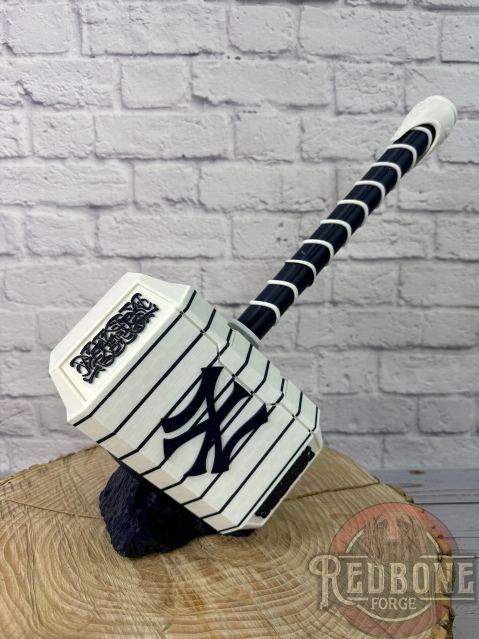 NY -Inspired Yankees Mjolnir Thor Hammer