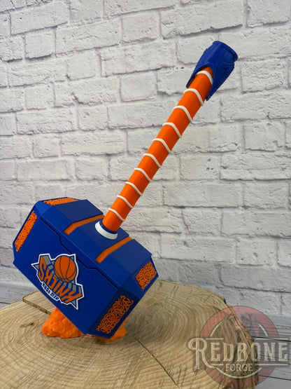 NY -Inspired Knicks Championship Mjolnir Thor Hammer