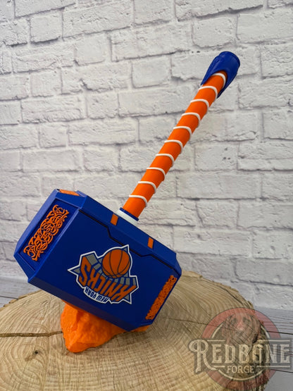 NY -Inspired Knicks Championship Mjolnir Thor Hammer
