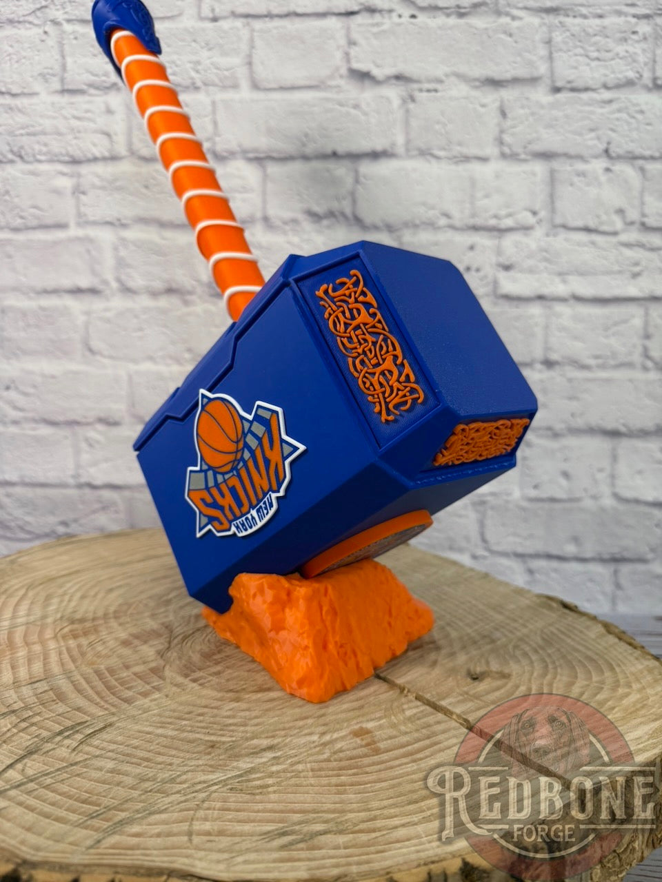 NY -Inspired Knicks Championship Mjolnir Thor Hammer