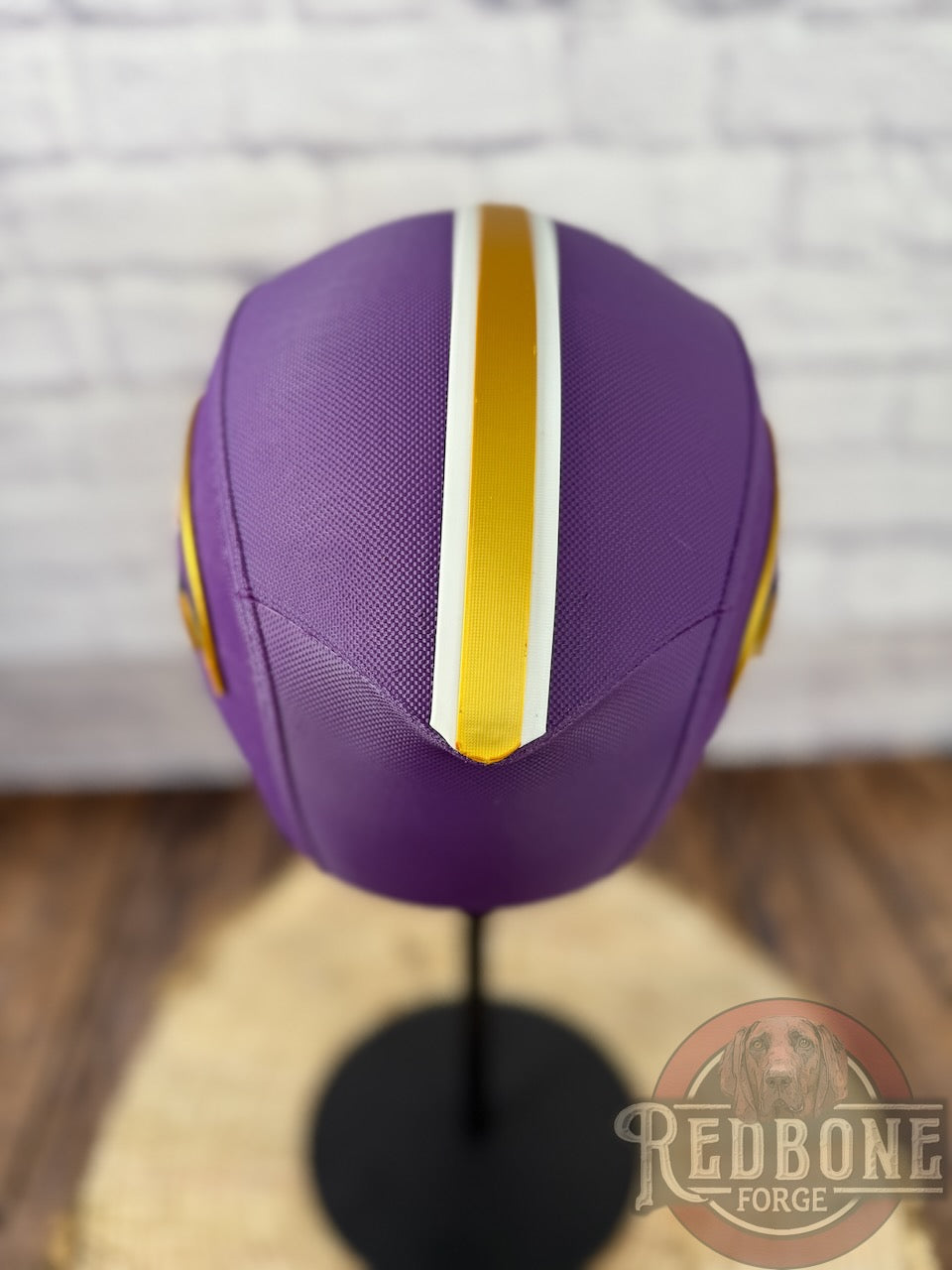 Baltimore-Inspired Purple & Black Masked Mercenary Mask