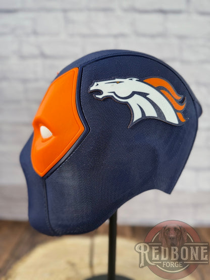 Denver-Inspired Navy & Blue Masked Mercenary Mask