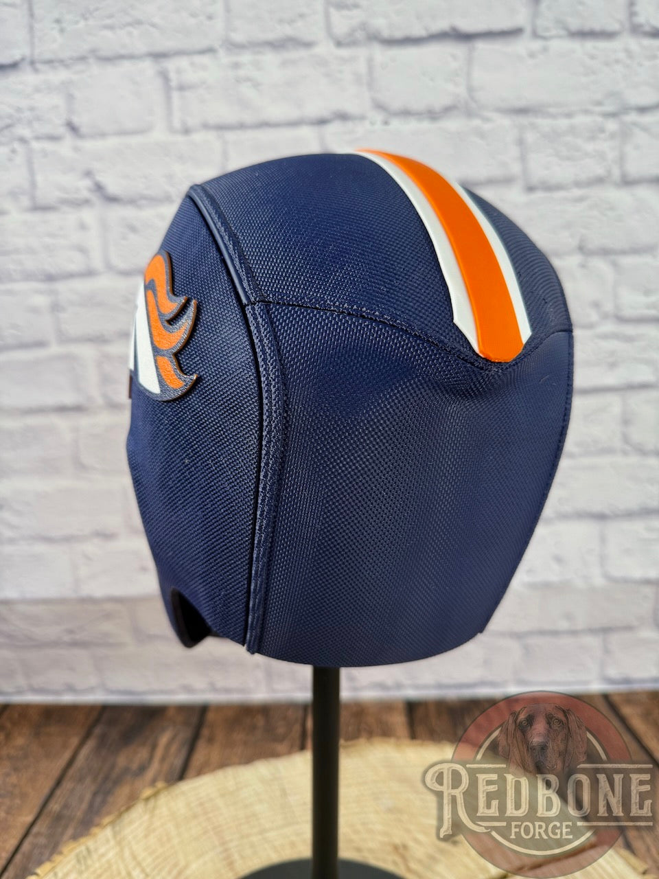 Denver-Inspired Navy & Blue Masked Mercenary Mask