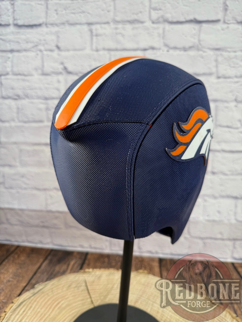 Denver-Inspired Navy & Blue Masked Mercenary Mask