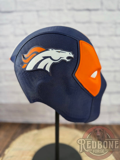 Denver-Inspired Navy & Blue Masked Mercenary Mask