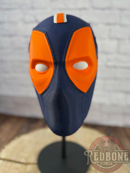 Denver-Inspired Navy & Blue Masked Mercenary Mask