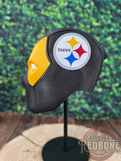 Pittsburgh-Inspired Yellow & Black Masked Mercenary Mask