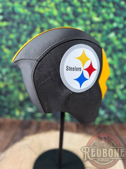 Pittsburgh-Inspired Yellow & Black Masked Mercenary Mask