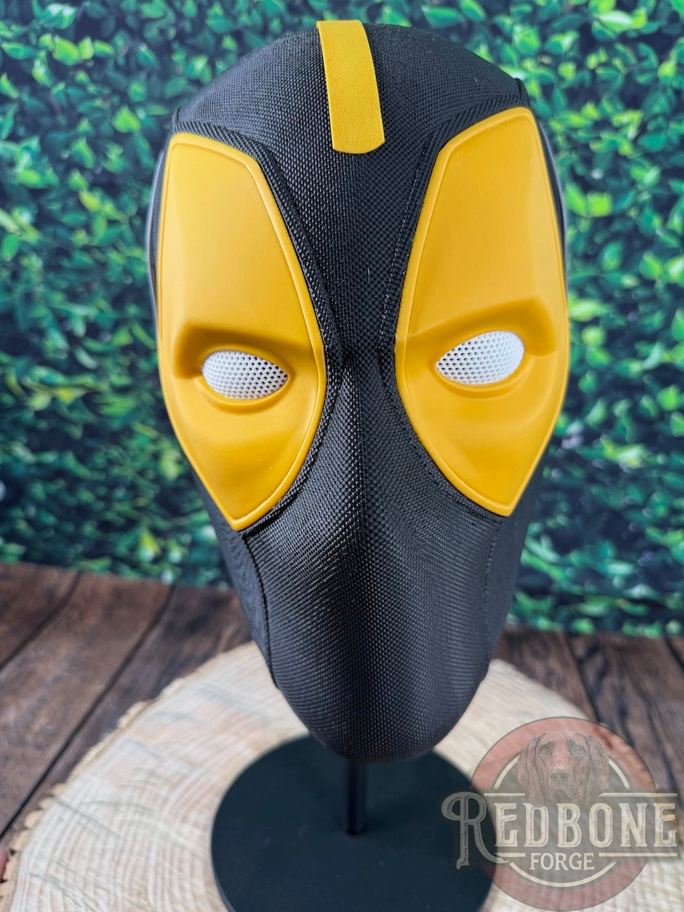 Pittsburgh-Inspired Yellow & Black Masked Mercenary Mask