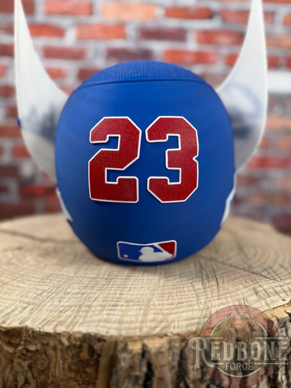 Chicago-Inspired Blue & White Mutant Cowl