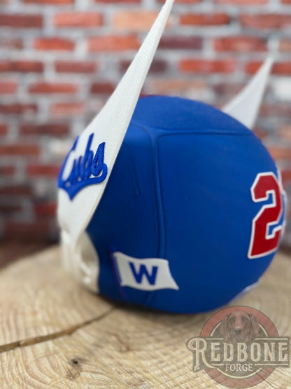 Chicago-Inspired Blue & White Mutant Cowl