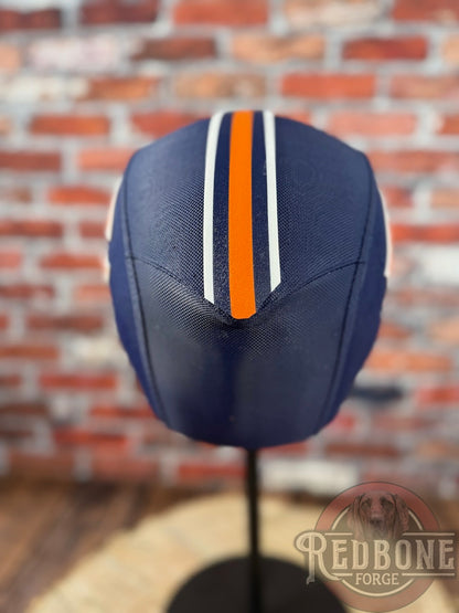Chicago-Inspired Orange and Navy Blue Masked Mercenary Mask
