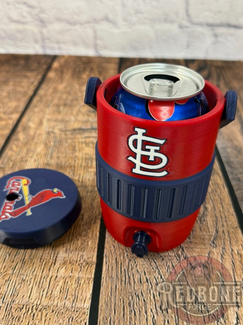 Cardinals Team Inspired Cooler Can Koozie