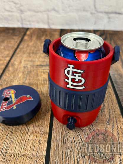Cardinals Team Inspired Cooler Can Koozie