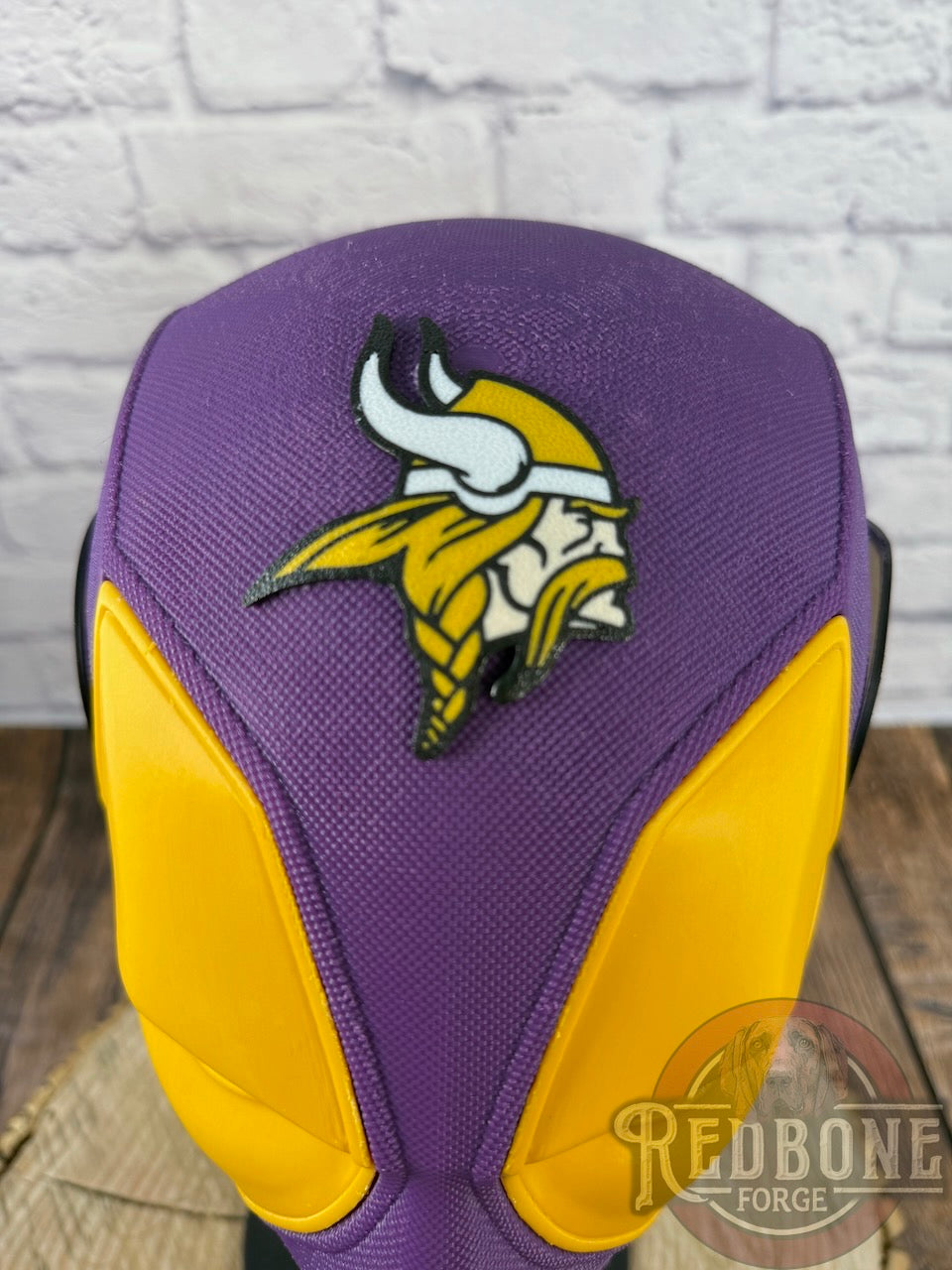 Minnesota-Inspired Purple & Yellow Masked Mercenary Mask