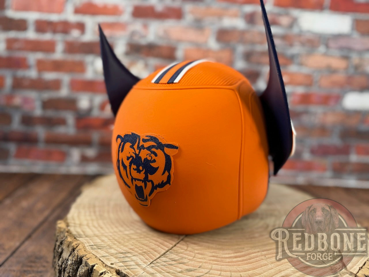 Chicago-Inspired Navy Blue & Orange Mutant Cowl