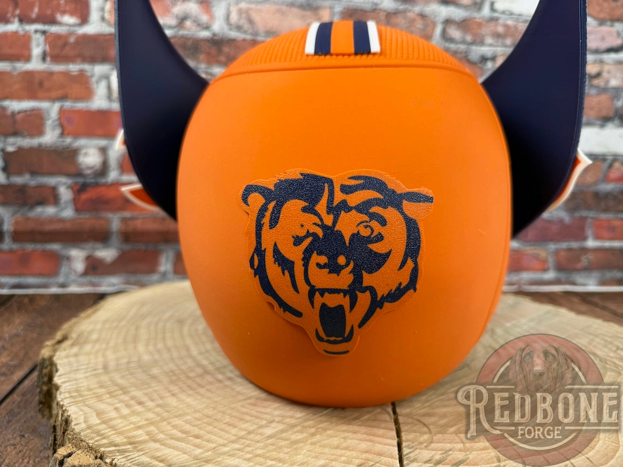 Chicago-Inspired Navy Blue & Orange Mutant Cowl