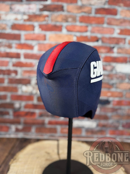 NY-Inspired Big Apple Red & Blue Masked Mercenary Mask