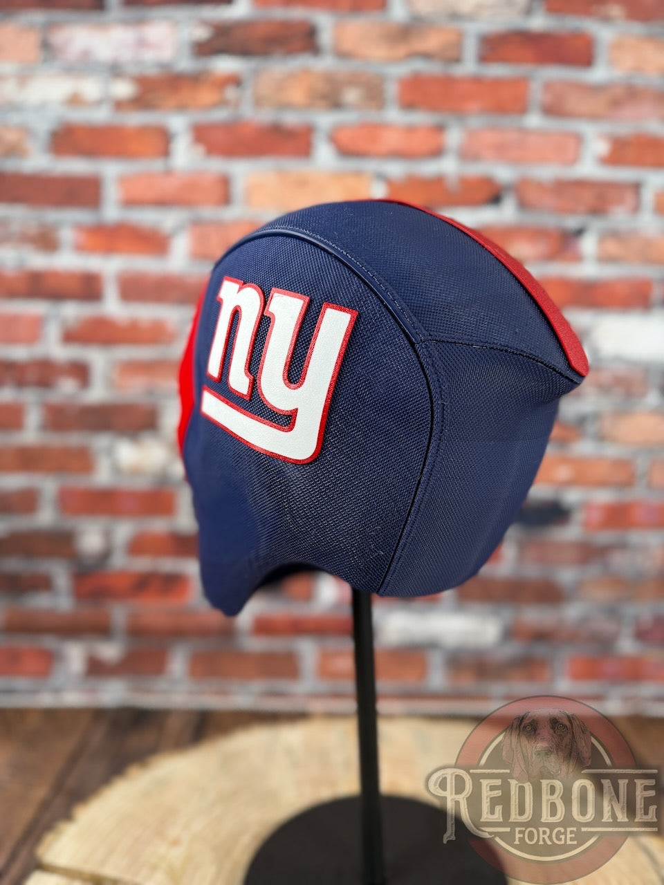 NY-Inspired Big Apple Red & Blue Masked Mercenary Mask