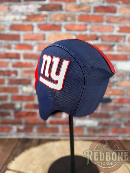 NY-Inspired Big Apple Red & Blue Masked Mercenary Mask