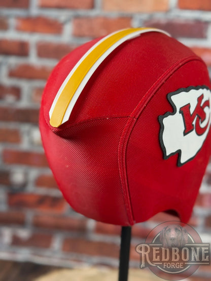 KC-Inspired Red, Yellow, & Black Masked Mercenary Mask