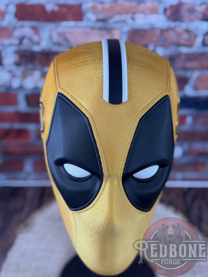 New Orleans-Inspired Black & Gold Masked Mercenary Mask