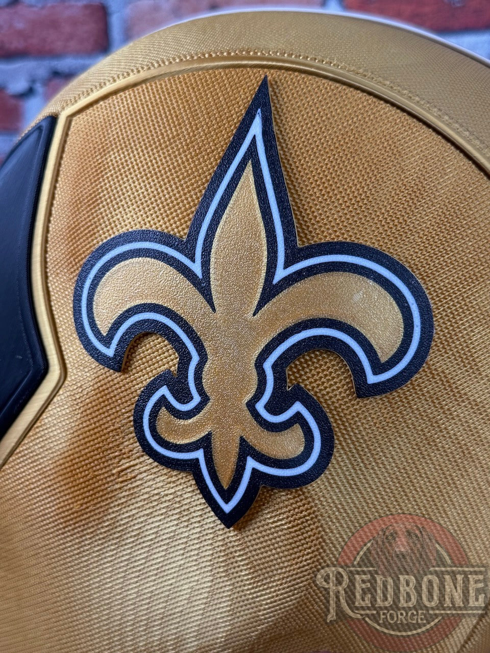 New Orleans-Inspired Black & Gold Masked Mercenary Mask