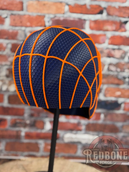 Denver Broncos Spiderman 3D Printed Helmet
